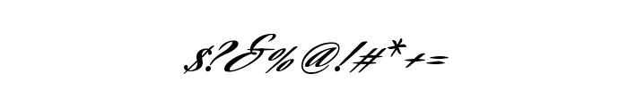SavannaScript Black Font OTHER CHARS