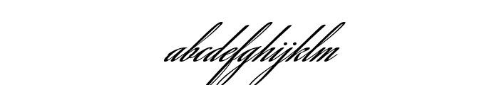 SavannaScript Regular Font LOWERCASE
