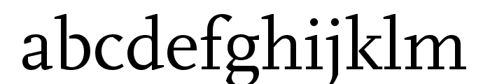 Scala Pro Regular Font LOWERCASE
