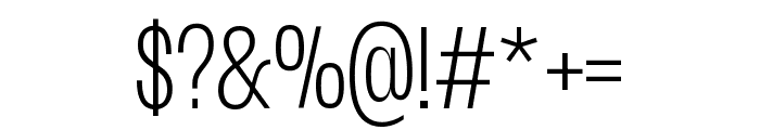 Scale VF Regular Font OTHER CHARS