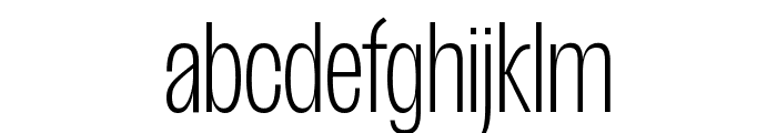 Scale VF Regular Font LOWERCASE