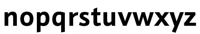 Schnebel Sans ME Cond Bold Font LOWERCASE