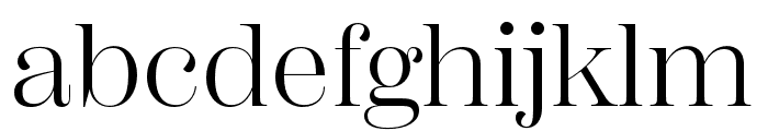 Scotch Display Compressed Roman Font LOWERCASE