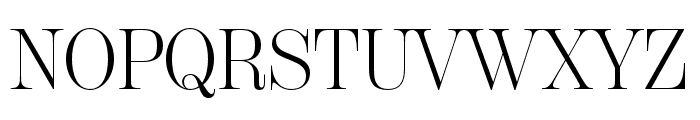 Scotch Display Condensed Light Font UPPERCASE
