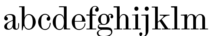 Scotch Modern Display Regular Font LOWERCASE