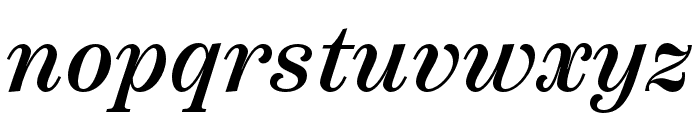 Scotch Text Condensed Medium Italic Font LOWERCASE