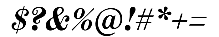 Scotch Text SemiBold Italic Font OTHER CHARS