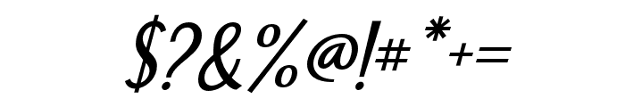 Scrapbooker Sans Italic Regular Font OTHER CHARS