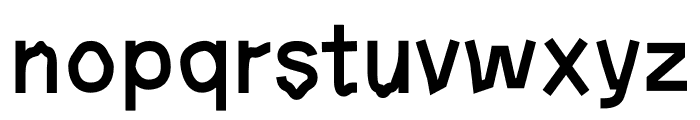 Seismic Aftershock Bangla Bold Font LOWERCASE