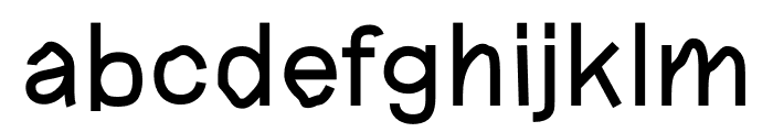 Seismic Aftershock Bangla SemiBold Font LOWERCASE