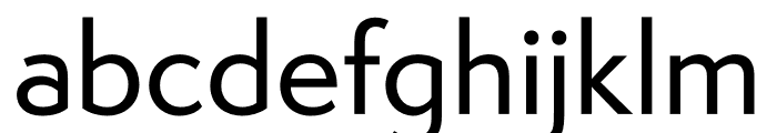 Semplicita Pro Medium Font LOWERCASE