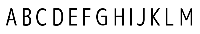 Senobi Gothic Regular Font UPPERCASE