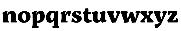 Servus Slab ExtraBold Font LOWERCASE