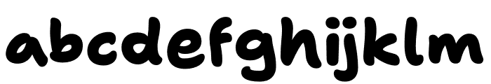 Shantell Sans Informal ExtraBold Font LOWERCASE