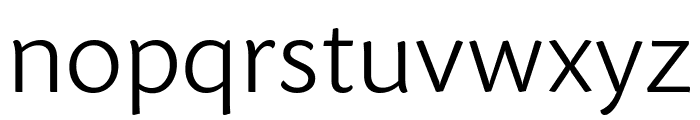 Sharik Sans Light Font LOWERCASE
