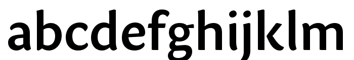 Sharik Sans SemiBold Font LOWERCASE