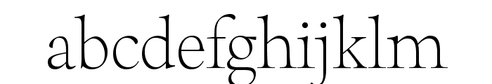 Sherborne Variable Font LOWERCASE