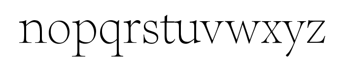 Sherborne Variable Font LOWERCASE