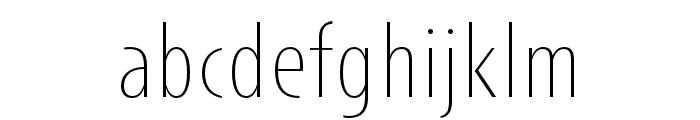 Short Films XLight It Font LOWERCASE