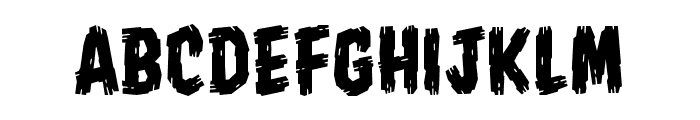 Shrunken Head BB Regular Font UPPERCASE