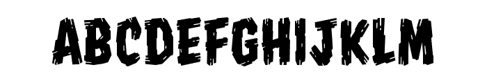 Shrunken Head BB Regular Font LOWERCASE