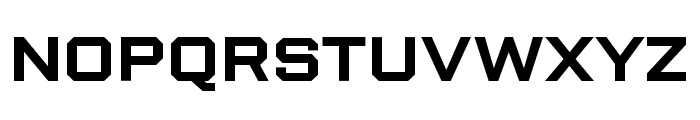 Shuttleblock Condensed Demi Font UPPERCASE