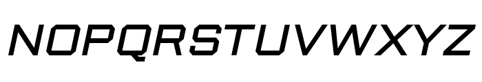 Shuttleblock Condensed Medium Italic Font UPPERCASE