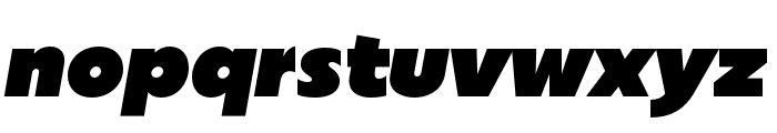 Sigmund PRO Bold Italic Font LOWERCASE