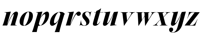 Sigurd Extra Bold Italic Font LOWERCASE