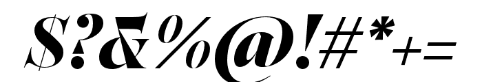 Sigurd Heavy Italic Font OTHER CHARS