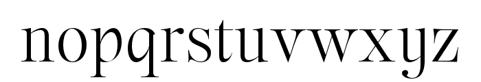 Sigurd Light Font LOWERCASE