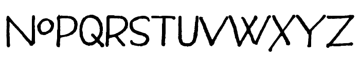 Silverstein Regular Font LOWERCASE