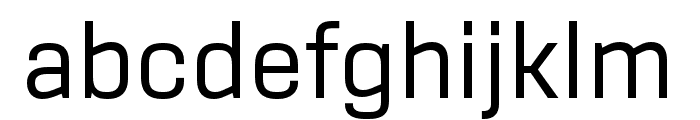 Sinter Regular Font LOWERCASE