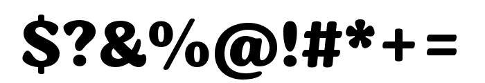 Sirenia Bold Font OTHER CHARS