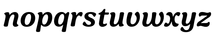Sirenia Medium Italic Font LOWERCASE