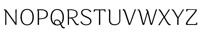 Sirenia Thin Font UPPERCASE