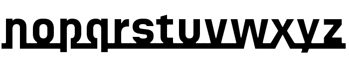 Sizmo Pro Bold Font LOWERCASE