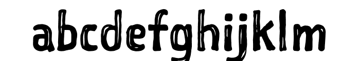 Sketchnote Square Regular Font LOWERCASE