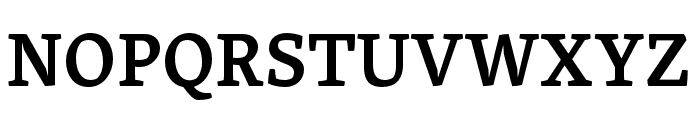 Skolar Devanagari Semibold Font UPPERCASE