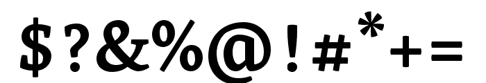 Skolar Gujarati Semibold Font OTHER CHARS