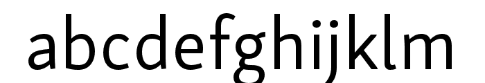 Skolar Sans Latin Compressed Regular Font LOWERCASE