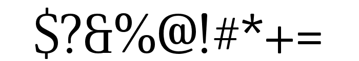 Solitas Serif Cond Medium Font OTHER CHARS