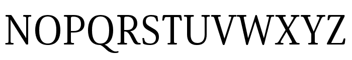 Solitas Serif Cond Medium Font UPPERCASE