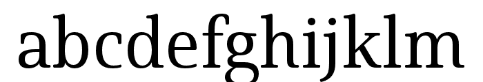 Solitas Serif Cond Medium Font LOWERCASE