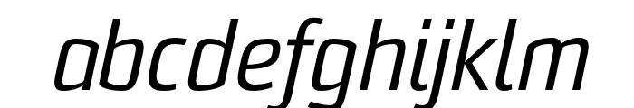 Sommet Regular Italic Font LOWERCASE