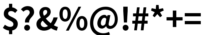 Source Han Sans Bold Font OTHER CHARS