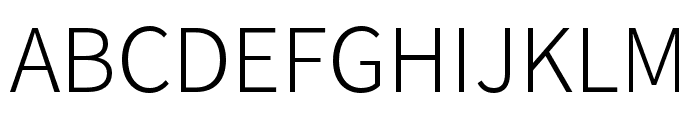 Source Han Sans HK Light Font UPPERCASE