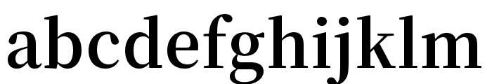 Source Han Serif HC Bold Font LOWERCASE