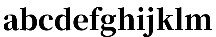 Source Han Serif Heavy Font LOWERCASE