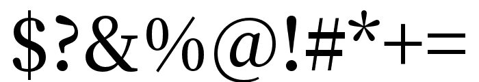 Source Han Serif SC SemiBold Font OTHER CHARS